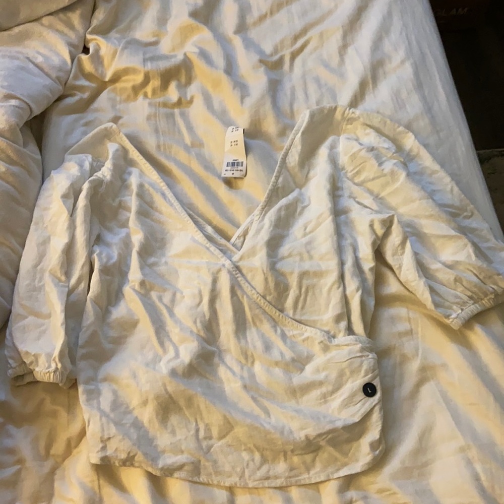 Abercrombie wrap top